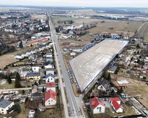 Lubliniec, ul. Częstochowska | Działka na sprzedaż