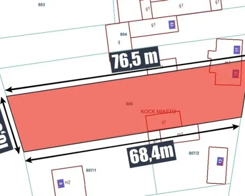Bardzo atrakcyjna działka budowlano-usługowa