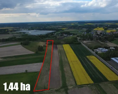 Działka inwestycyjna z potencjałem 1,4 ha