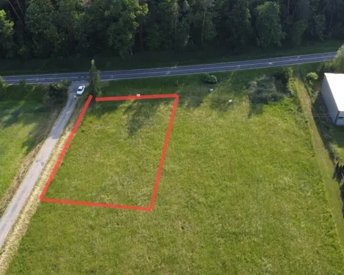 Jaroszyn, pow. Puławy, działka budowlana 12 arów.