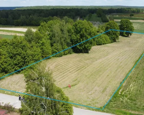 Działka 8713 m2 (piękny widok) w Kazimierzy Dolnym