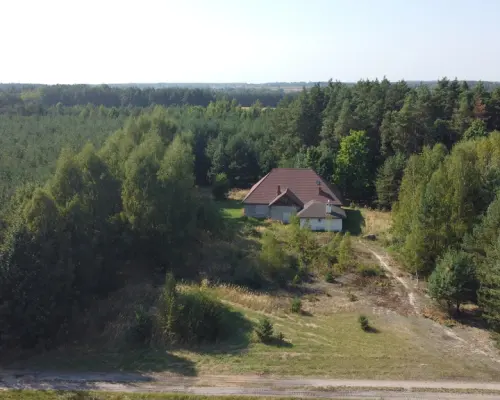 Dom na dużej działce w Świesielicach gm. Ciepielów