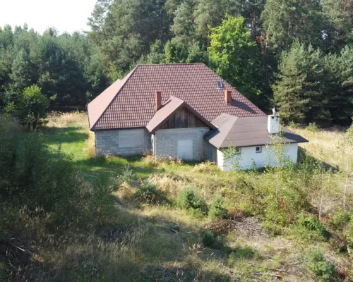 Dom na dużej działce w Świesielicach gm. Ciepielów