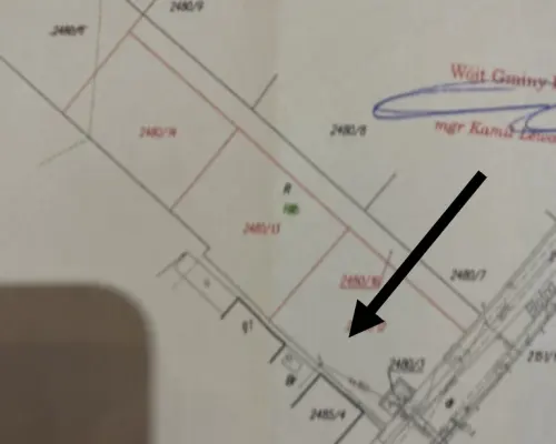 Działka budowlana 851 m2  Gołąb gm. Puławy.