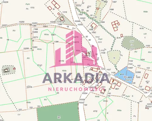 Działka  budowlana 50a - Jędrzejowice