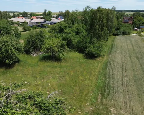 Działka budowlana 5000 m², media, asfalt, podział