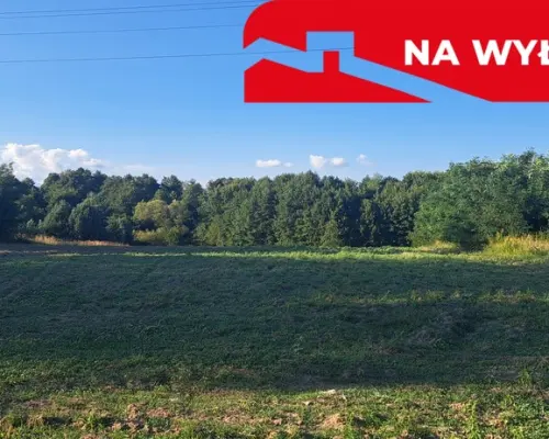 Urocza działka tuż przy lesie. Majdan Stary