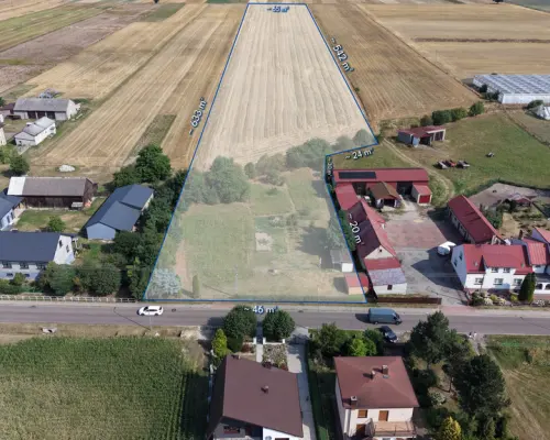 Wapiennik, gm. Miedźno | Działki na sprzedaż