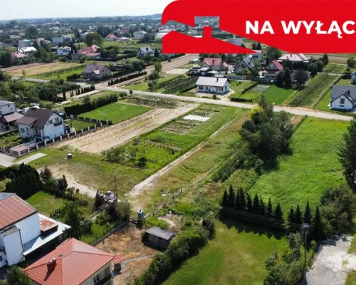 Działka 1842 m2 w centrum Końskowoli gm. Puławy.