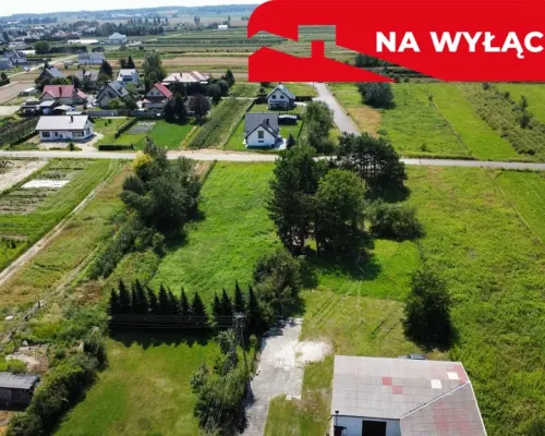 Działka 1842 m2 w centrum Końskowoli gm. Puławy.