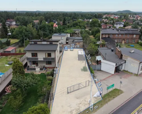 Blachownia-Ostrowy, ul. Częstochowska | Działka