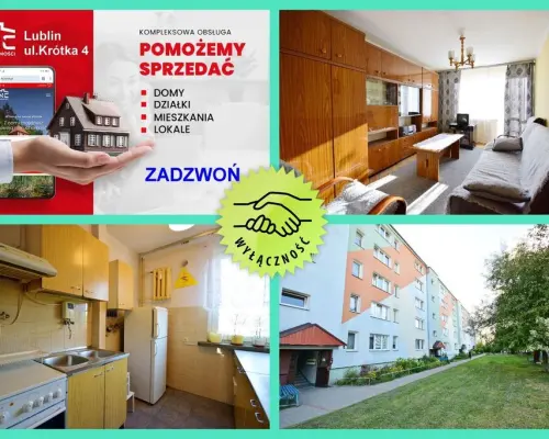 Mieszkanie 3 pokojowe w dobrej lokalizacji.