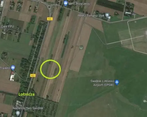 Działki usług. SAG w pobl. lotniska, Świdnik