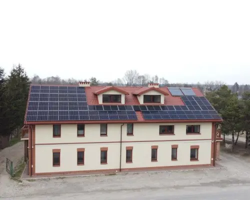Budynek usługowy, hotel, Strzeszowice, Lublin,