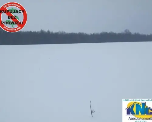 Działka pod zabudowę jednorodzinną.