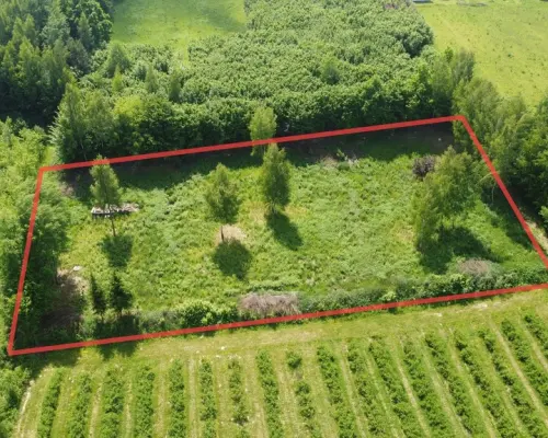 Działka 3580 m2 w Kazimierzu Dolnym 4 km od rynku.