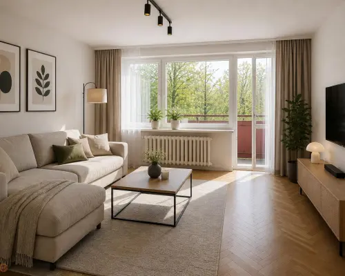 2 pok, balkon, 48m2 ul Stalowa