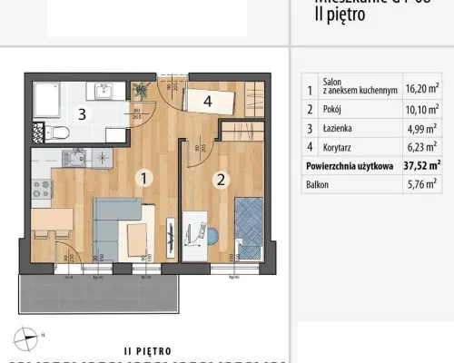 Gotowe do odbioru • PKP 300 m • Balkon • Smolec
