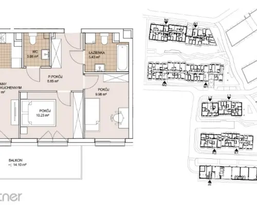 3-POKOJOWE MIESZKANIE, STARE MIASTO