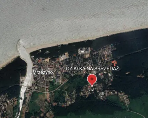 Działka pod usługi turystyczne, Mrzeżyno