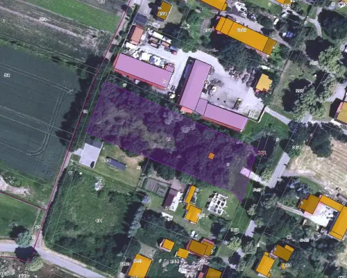 Działka produkcyjno-usługowa Milejowice, Żórawina