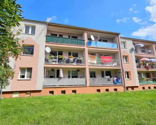 Mieszkanie 3 Pokojowe z Balkonem, Garażem i Działk