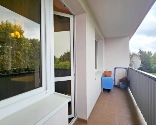 Mieszkanie 3 Pokojowe z Balkonem, Garażem i Działk