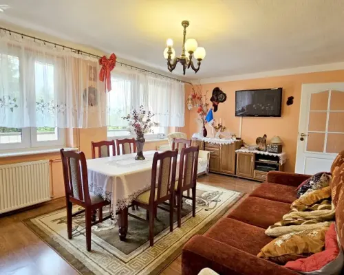 Mieszkanie 3 Pokojowe z Balkonem, Garażem i Działk