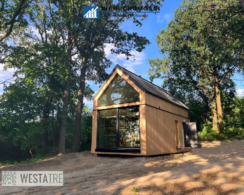 Nowoczesny Dom Modułowy 74m² | 3 Sypialnie