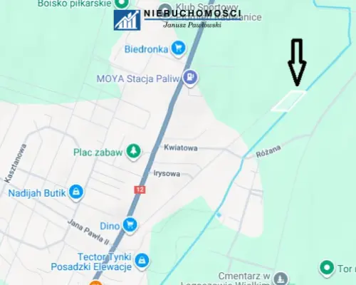działka budowlana 15ar, Radwanice/Polkowice