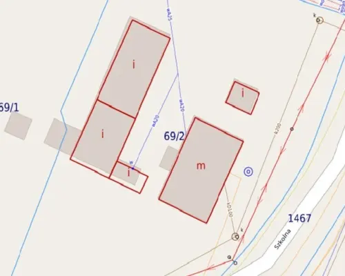 Przemków | Duża działka 2 641 m² z zabudową |