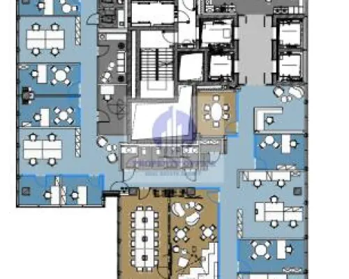 Wola: lokal biurowy 904m2 do wynajęcia