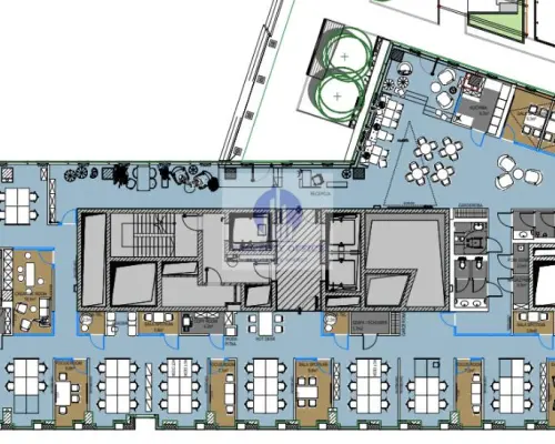 Wola: lokal biurowy 804 m2 do wynajęcia