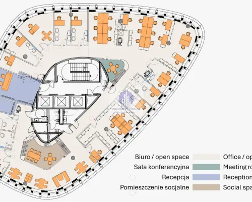 Włochy: umeblowany lokal biurowy 639m2 do wynajęcia