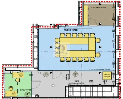 Śródmieście: lokal biurowy 286,30m2 do podnajmu