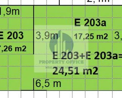 Włochy: lokal biurowy 24,51 m2 do wynajęcia