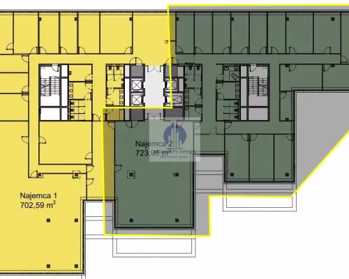 Wola: lokal biurowy 724m2 do wynajęcia