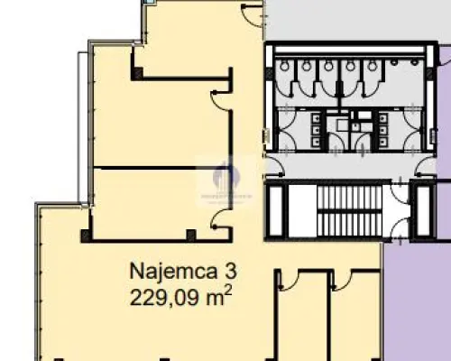 Włochy: lokal biurowy 229m2 do wynajęcia