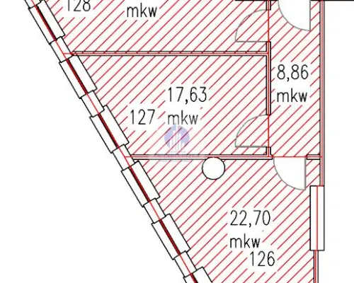 Śródmieście: lokal biurowy 75,25 m2 na wynajem