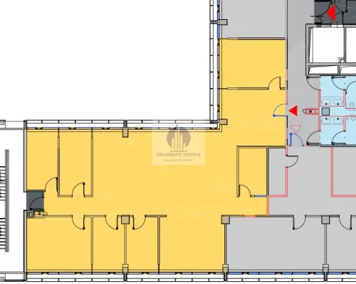 Mokotów: lokal biurowy 322 m2 do wynajęcia