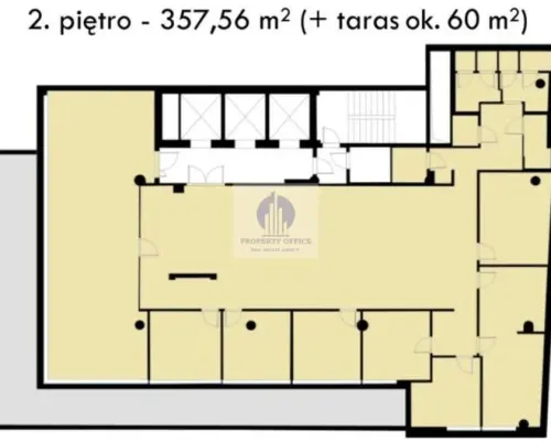 Śródmieście: lokal biurowy 401 m2 do wynajęcia