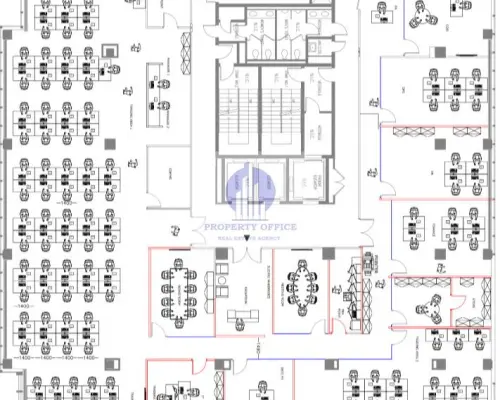 Śródmieście: lokal biurowy 942,32m2 do wynajęcia