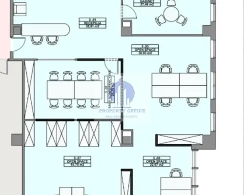 Śródmieście: lokal biurowy 280,50m2 do wynajęcia
