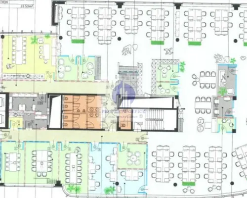 Wola: lokal biurowy 947m2 do wynajęcia