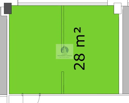 Włochy: lokal biurowy 30,80 m2 do wynajęcia