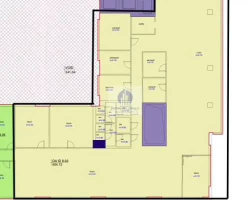 Mokotów: lokal biurowo-usługowy 551 m2 do wynajęcia