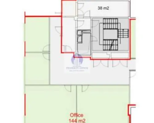 Mokotów: lokal biurowo-usługowy 144 m2 do wynajęcia