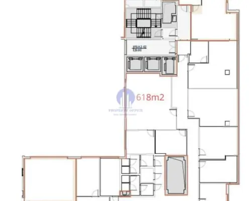 Mokotów: lokal biurowo-usługowy 618m2 do wynajęcia