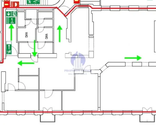 Śródmieście: lokal biurowy 299,54 m2 do wynajęcia