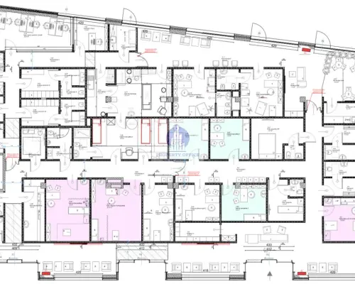 Śródmieście: lokal na usługi medyczne 690m2 do wynajęcia